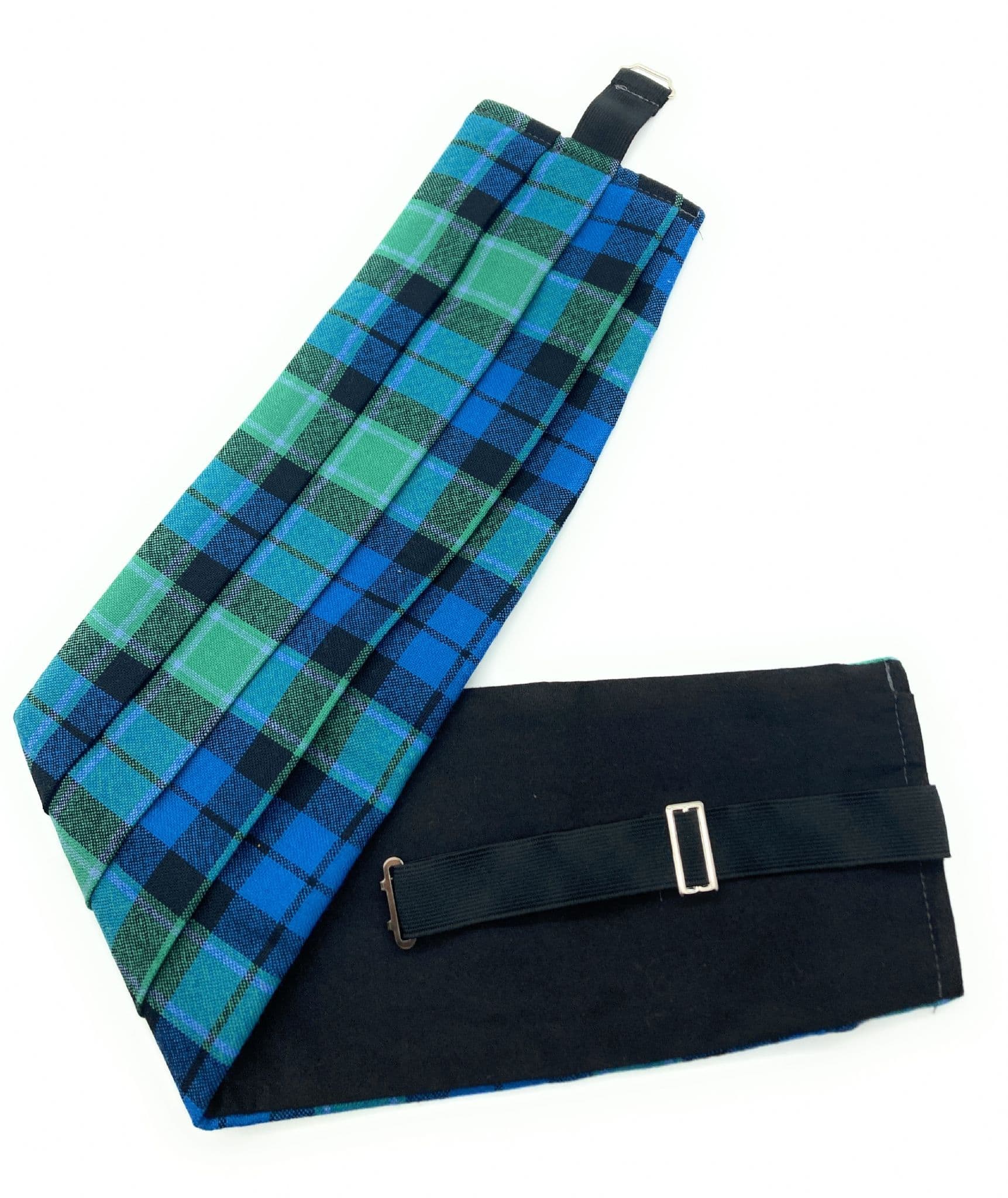 Gents Pure Wool Graham of Menteith Ancient Tartan Cummerbund Made In Scotland