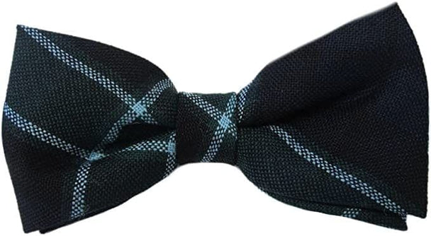 Gents Pure Wool Graham of Menteith Modern Tartan Bow Tie Made in Scotland