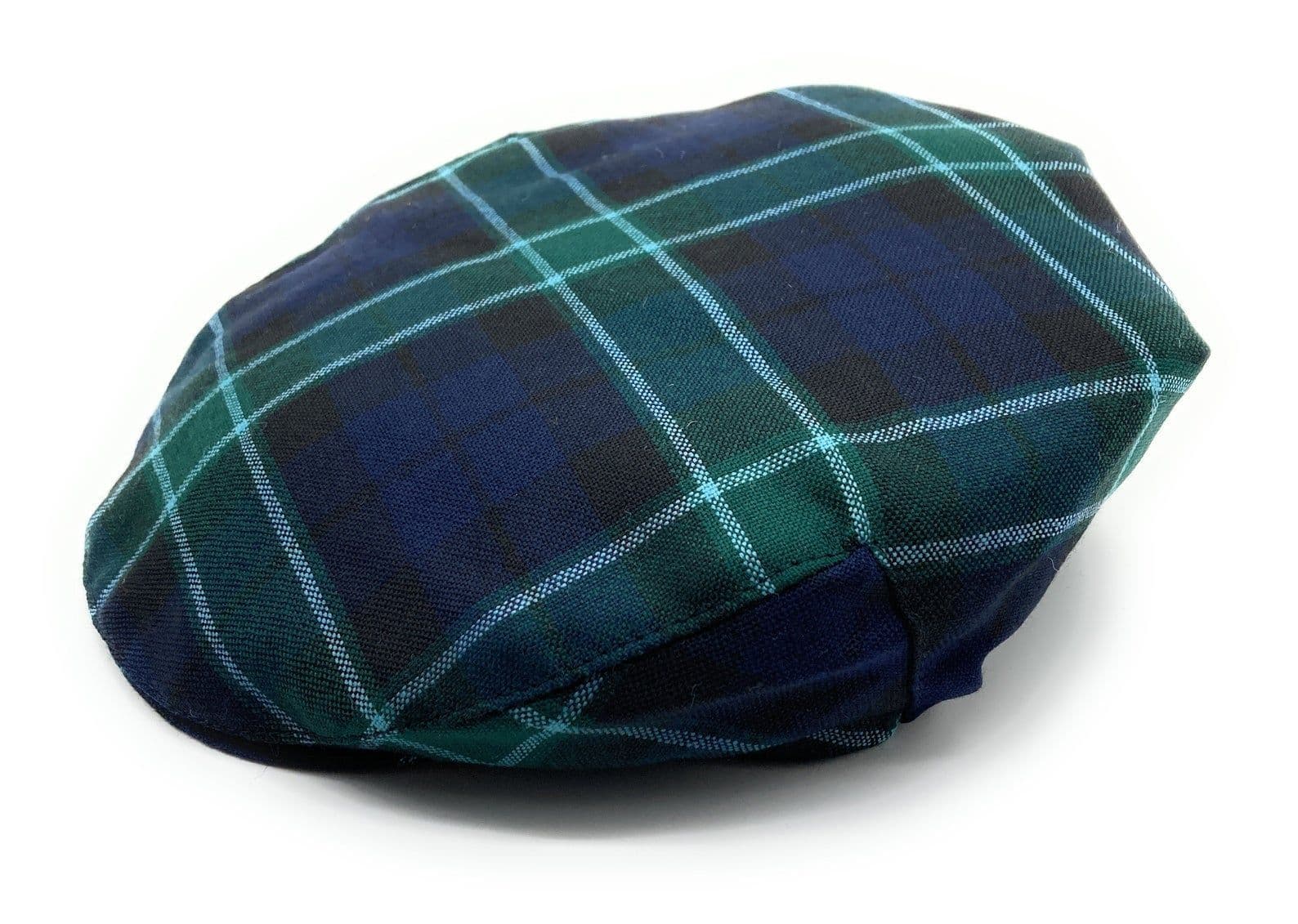 Gents Pure Wool Graham of Menteith Tartan Flat Cap