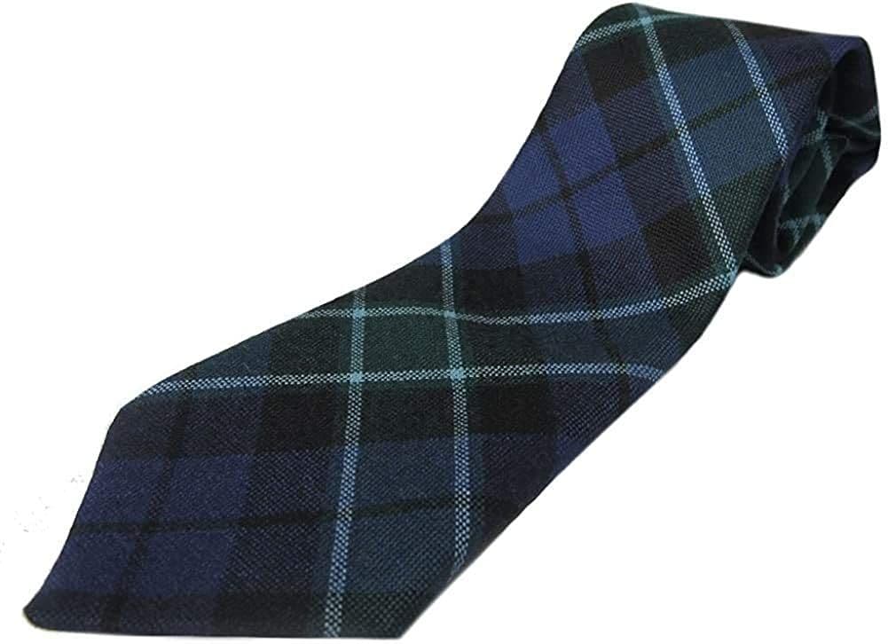 Gents Pure Wool Graham of Menteith Tartan Tie Made in Scotland
