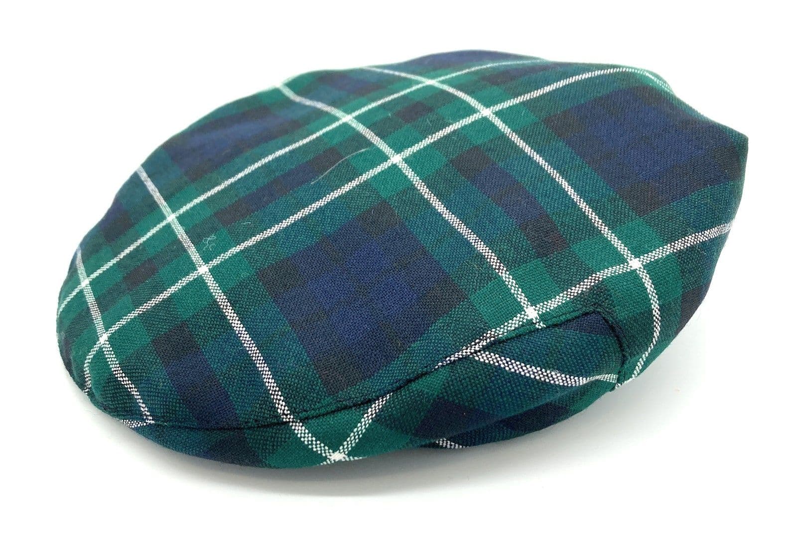 Gents Pure Wool Graham of Montrose Tartan Flat Cap