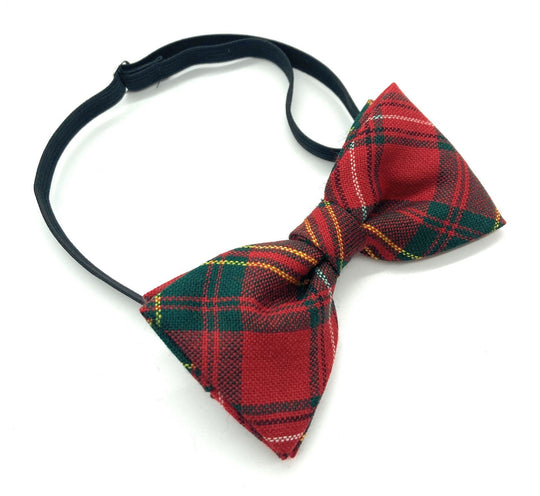 Gents Pure Wool Hay Modern Tartan Bow Tie Made in Scotland