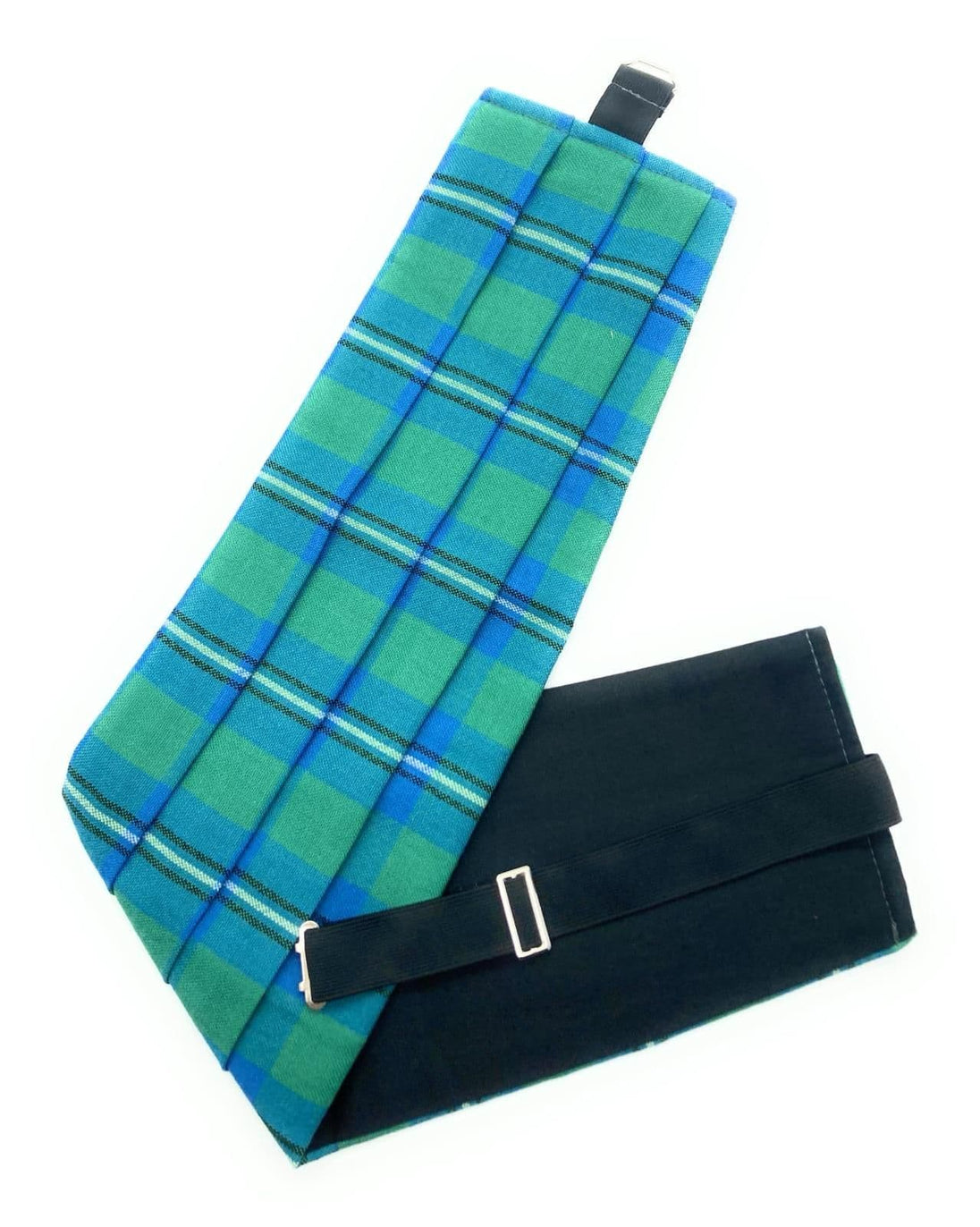 Gents Pure Wool Irvine Ancient Tartan Cummerbund Made In Scotland