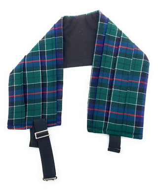 Gents Pure Wool Leslie Hunting Modern Tartan Cummerbund Made In Scotland
