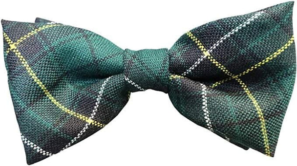 Gents Pure Wool Macalpine Tartan Bow Tie Made in Scotland