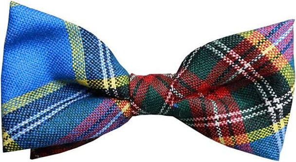 Gents Pure Wool MacBeth Tartan Bow Tie Made in Scotland