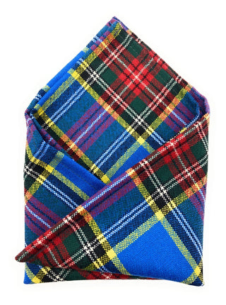 Gents Pure Wool MacBeth Tartan Pocket Square - Made In Scotland