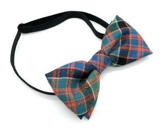 Gents Pure Wool MacDonald of Clanranald Ancient Tartan Bow Tie -Made in Scotland
