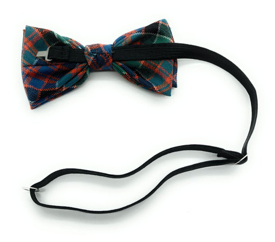 Gents Pure Wool MacDonald of Clanranald Ancient Tartan Bow Tie -Made in Scotland