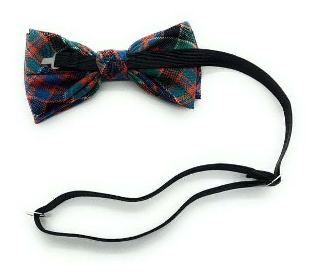 Gents Pure Wool MacDonald of Clanranald Ancient Tartan Bow Tie -Made in Scotland