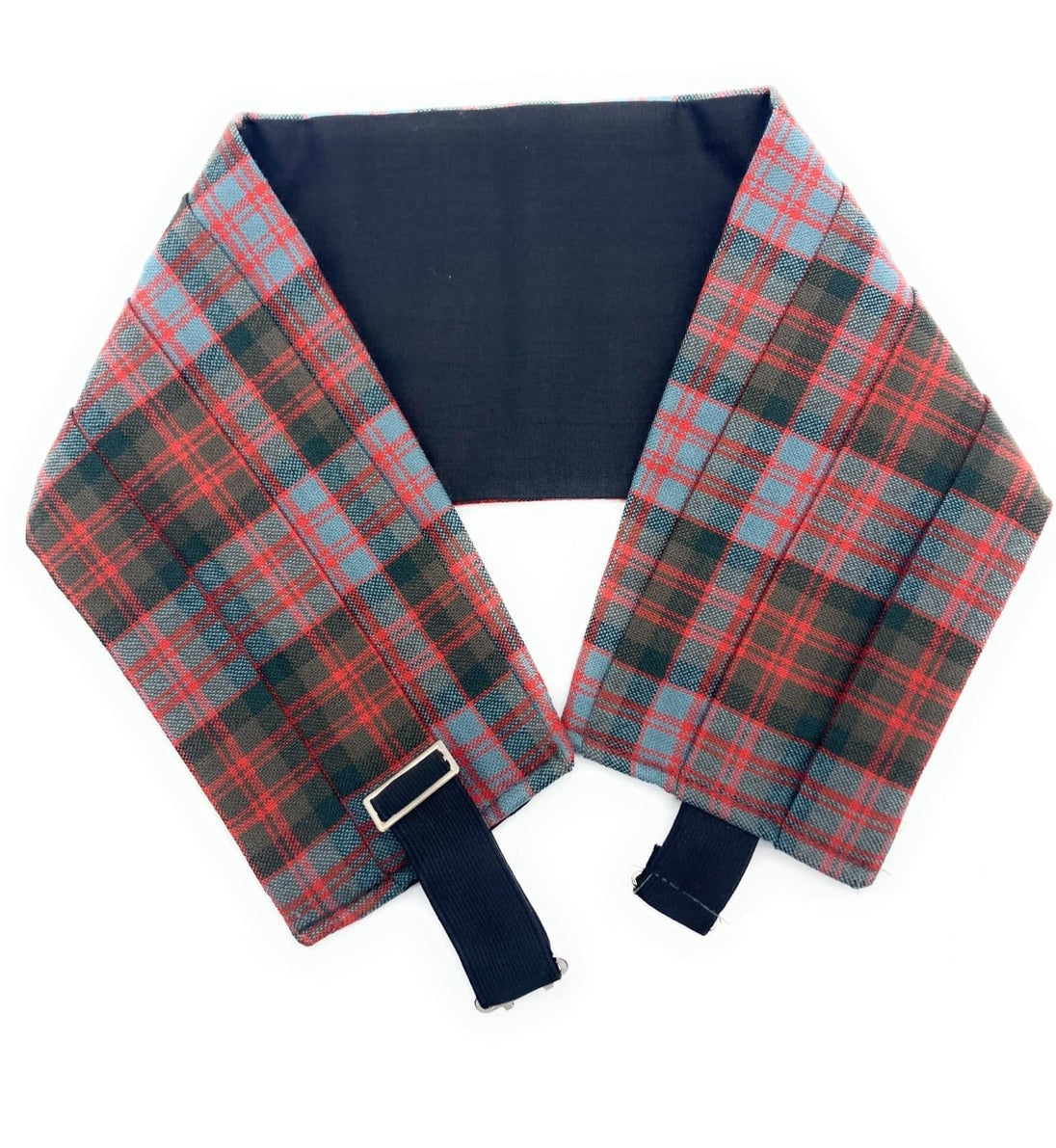 Gents Pure Wool MacDonald Weathered Tartan Cummerbund Made In Scotland