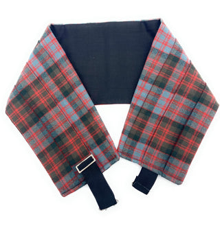 Gents Pure Wool MacDonald Weathered Tartan Cummerbund Made In Scotland
