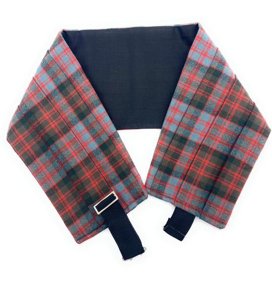 Gents Pure Wool MacDonald Weathered Tartan Cummerbund Made In Scotland