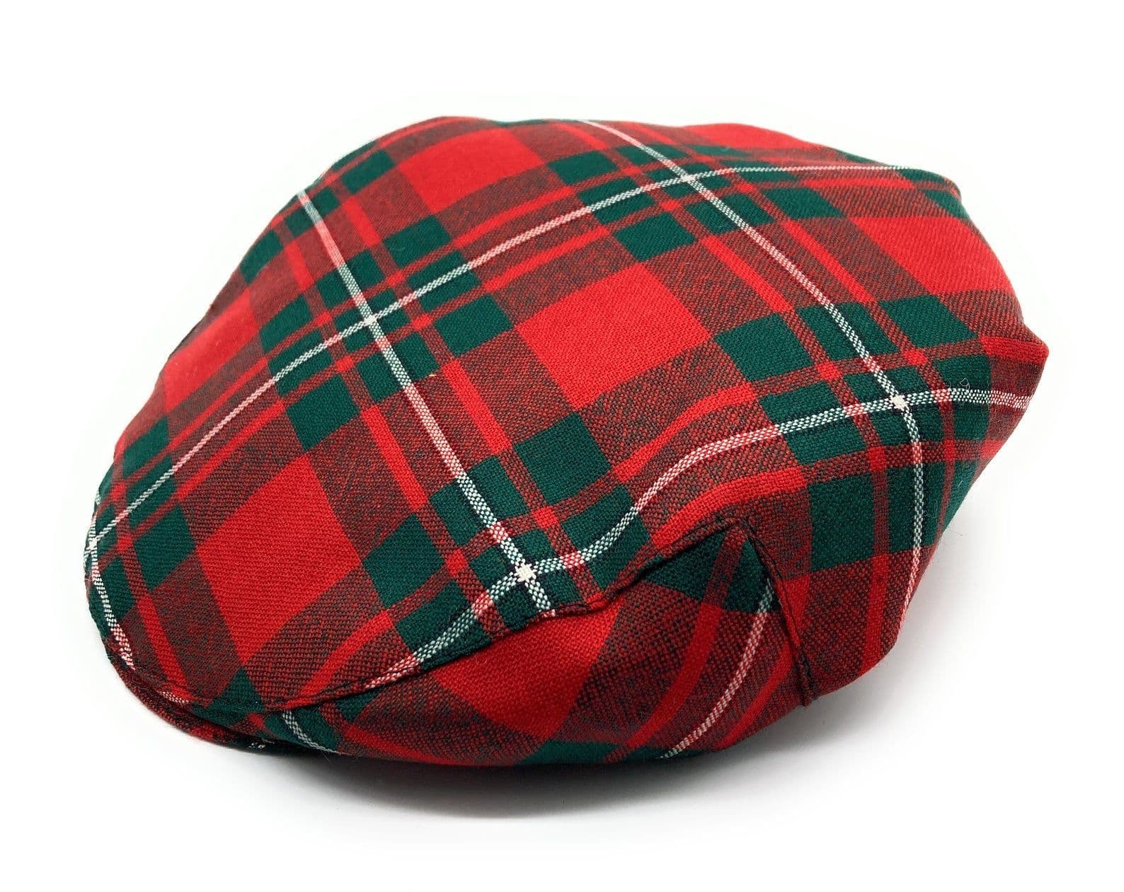 Gents Pure Wool MacGregor Tartan Flat Cap