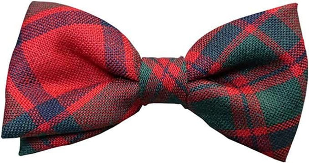 Gents Pure Wool MacIntosh Tartan Bow Tie Made in Scotland