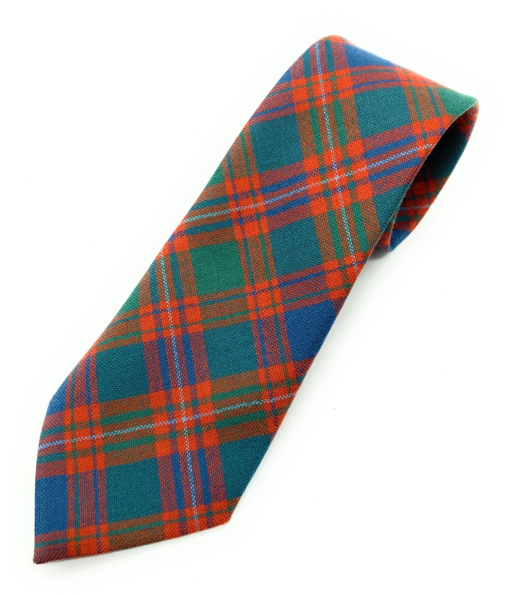 Gents Pure Wool MacIntyre Ancient Tartan Tie  Made in Scotland