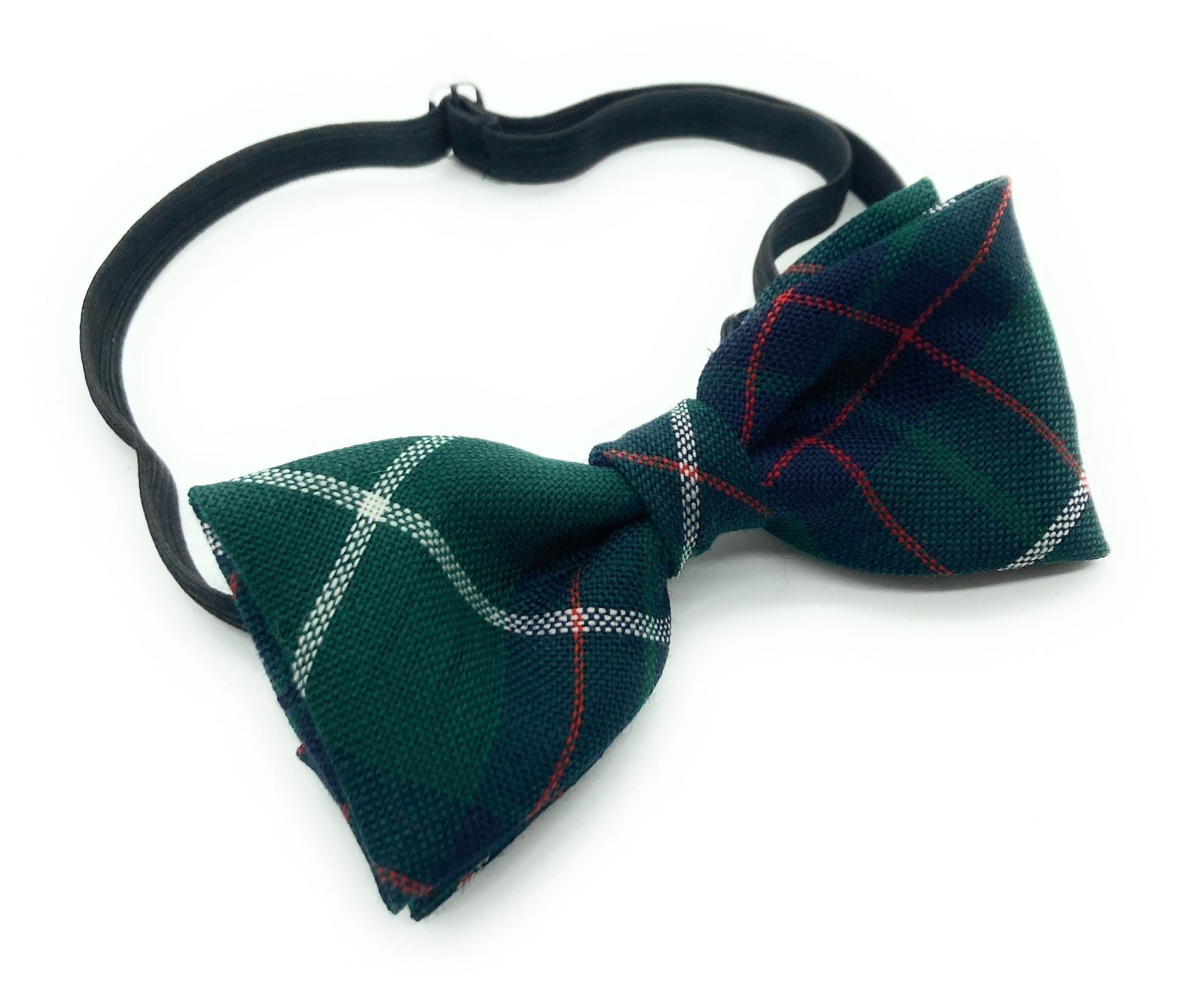 Gents Pure Wool MacIntyre Hunting Modern Tartan Bow Tie Made in Scotland