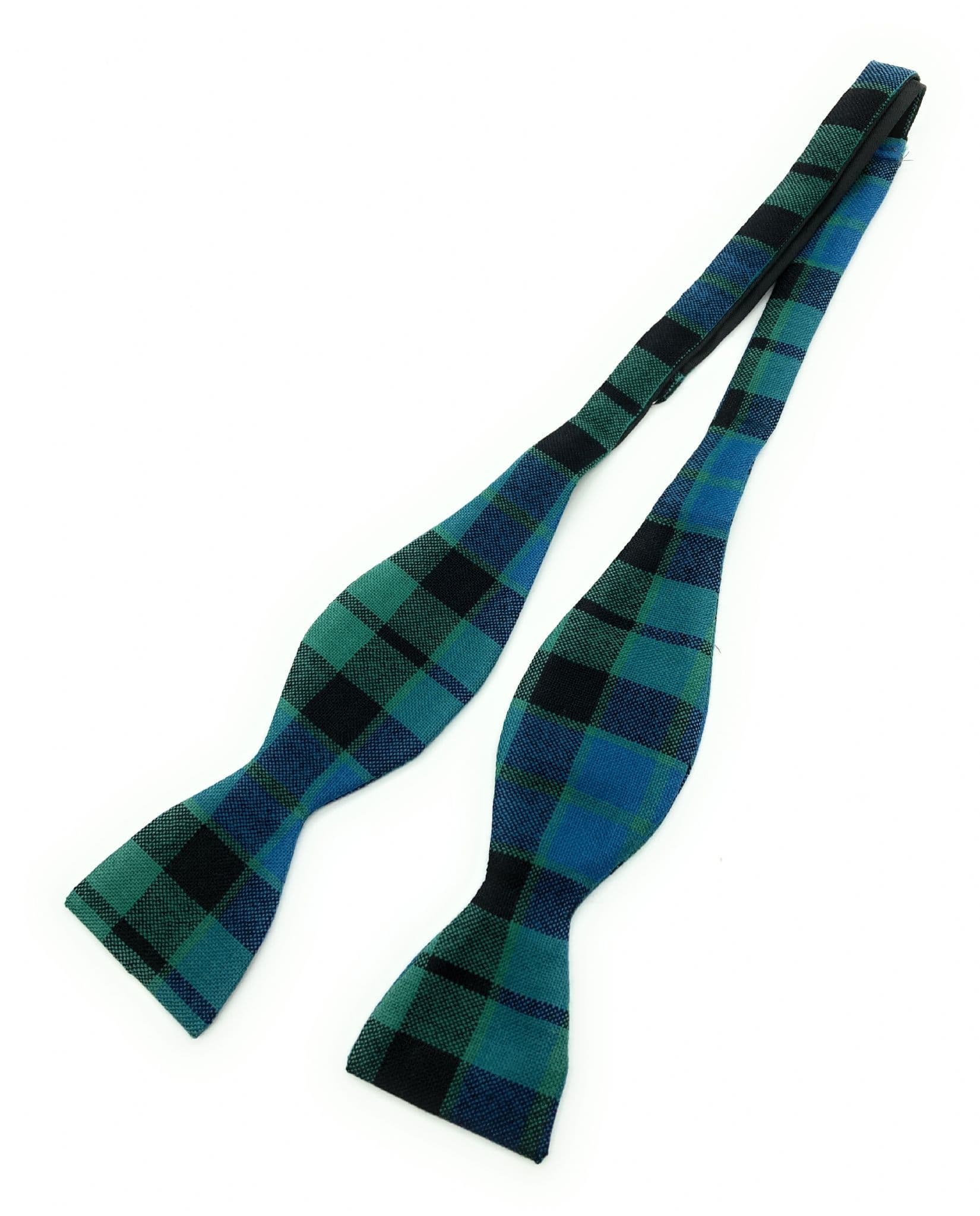 Gents Pure Wool MacKay Ancient Tartan Self Tied Bow Made In Scotland