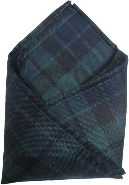 Gents Pure Wool Mackay Tartan Pocket Square - Made In Scotland