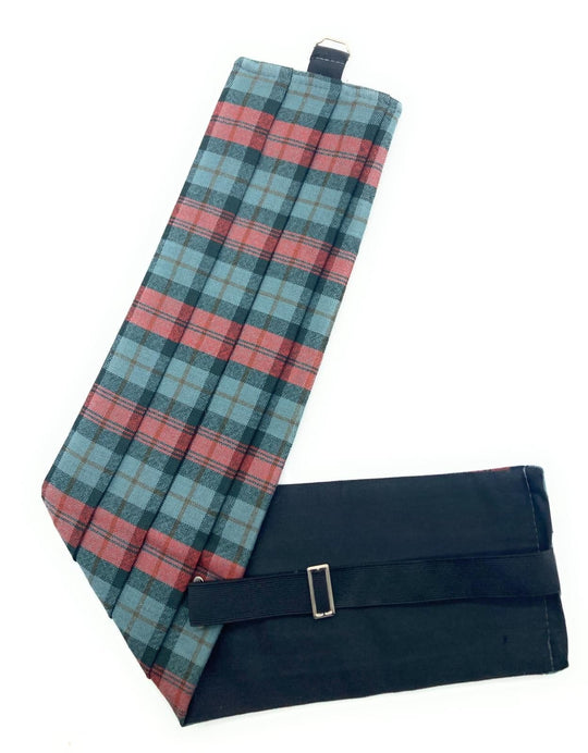 Gents Pure Wool MacLachlan Weathered Tartan Cummerbund Made In Scotland