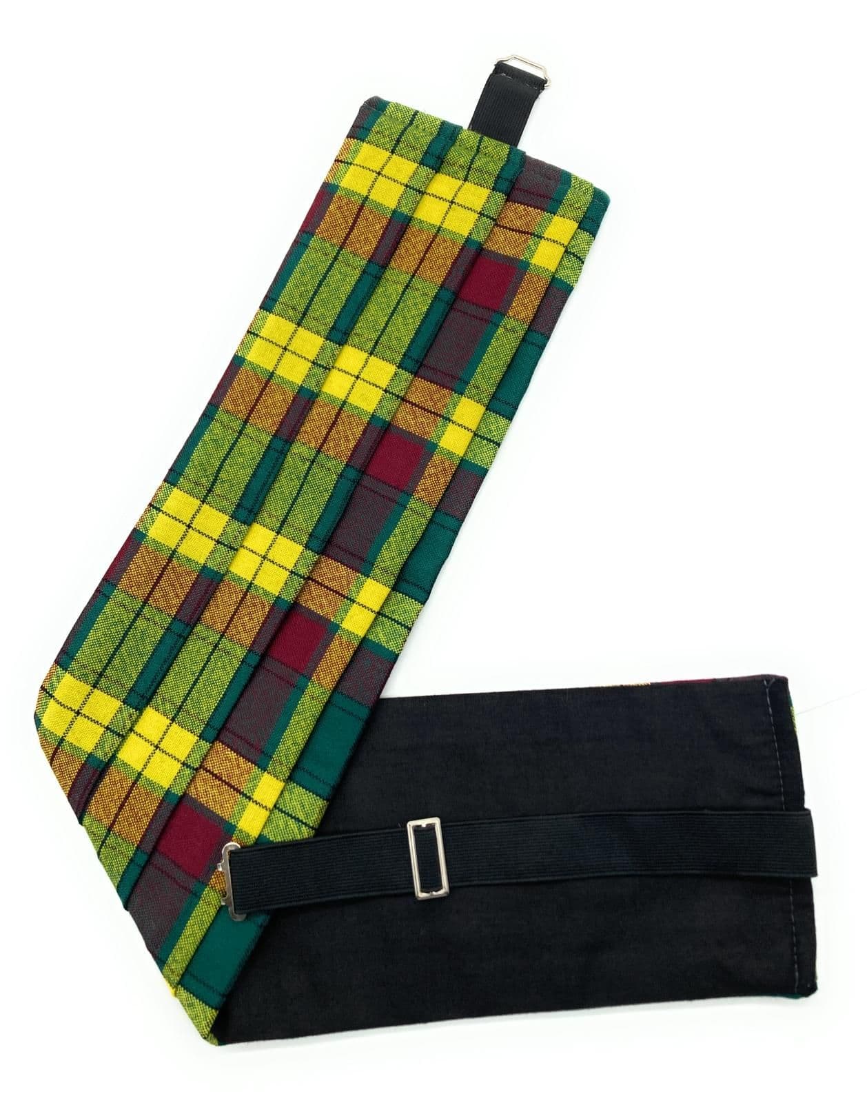 Gents Pure Wool MacMillan Tartan Cummerbund Made In Scotland