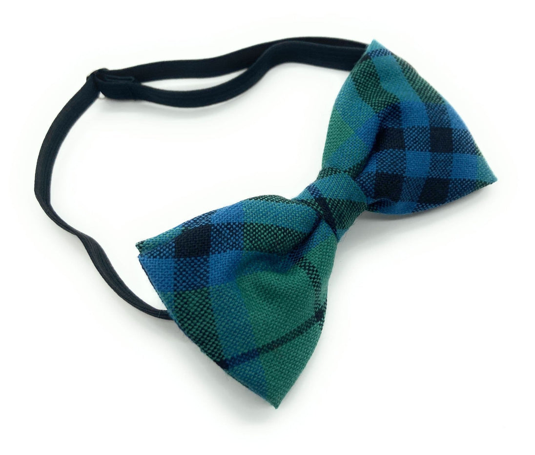 Gents Pure Wool Marshall Ancient Tartan Bow Tie Made in Scotland