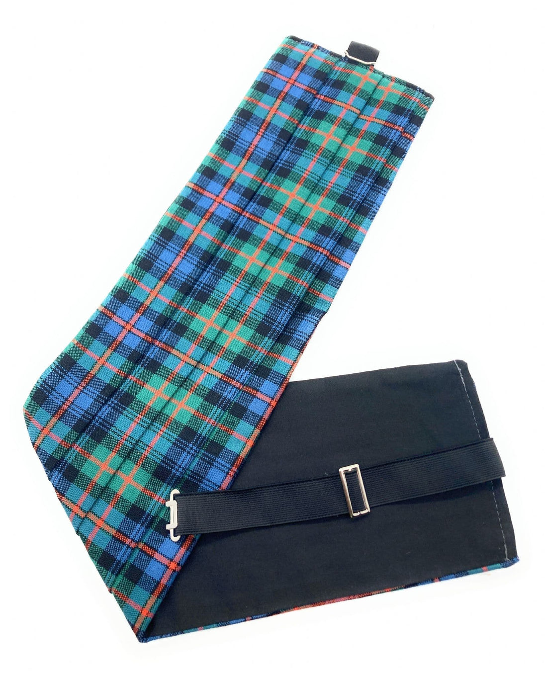 Gents Pure Wool Murray Atholl Ancient Tartan Cummerbund Made In Scotland