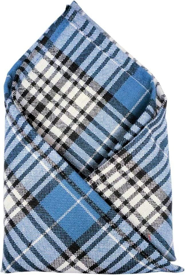 Gents Pure Wool Napier Tartan Pocket Square - Made In Scotland