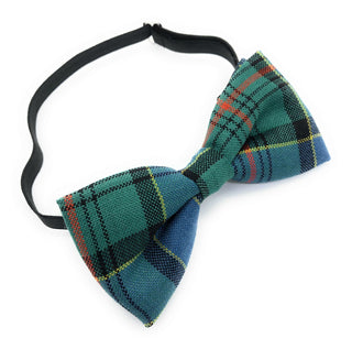 Gents Pure Wool Ogilvie Hunting Ancient Tartan Bow Tie Made In Scotland