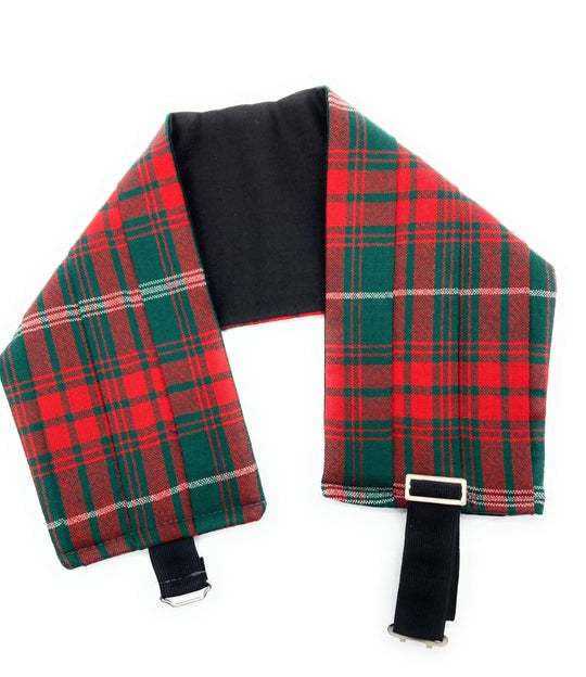 Gents Pure Wool Prince of Wales Tartan Cummerbund Made In Scotland