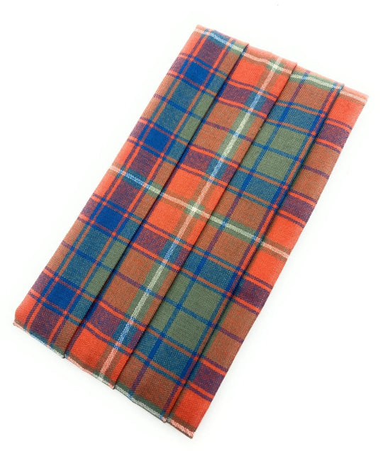Gents Pure Wool Roxburgh District Tartan Cummerbund Made In Scotland