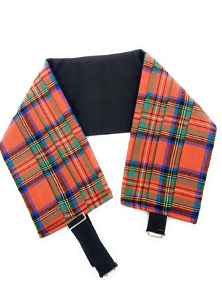 Gents Pure Wool Royal Stewart Ancient Tartan Cummerbund Made In Scotland