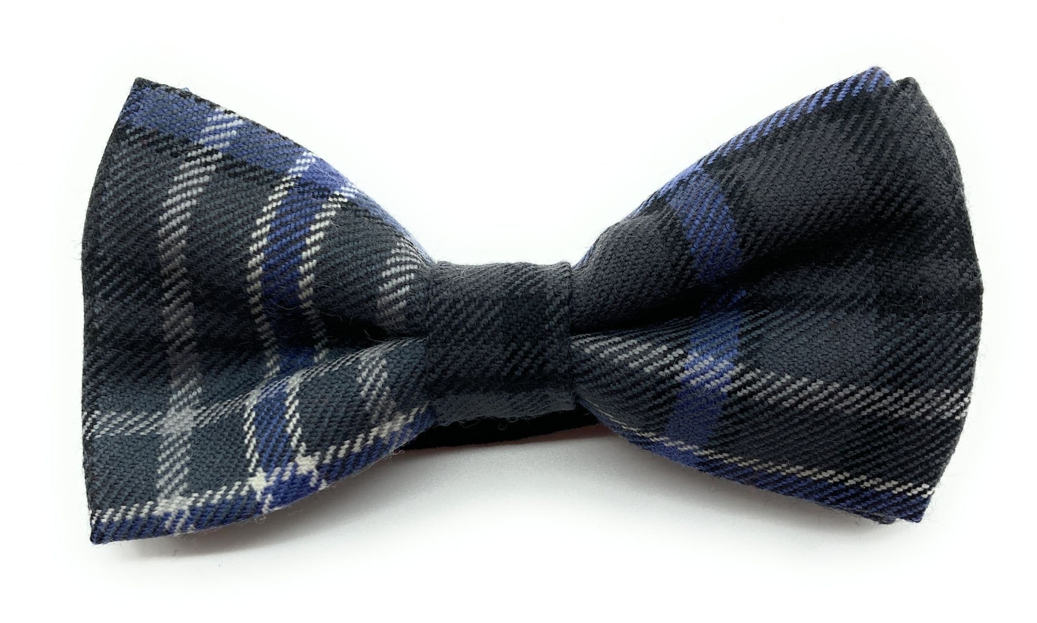Gents Pure Wool Scotland Forever Antique Tartan Bow Tie Made in Scotland
