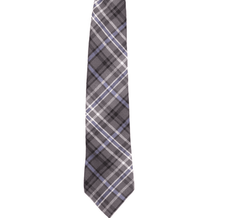 Gents Pure Wool Scotland Forever Antique Tartan Tie Made in Scotland