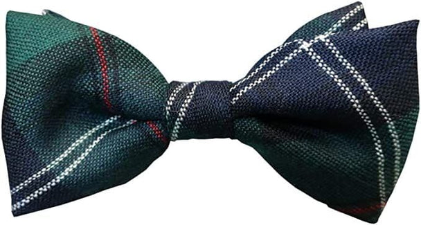 Gents Pure Wool Urquhart Tartan Bow Tie Made in Scotland