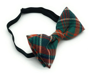 Gents Pure Wool Wilson Ancient Tartan Bow Tie By Ingles Buchan of Scotland