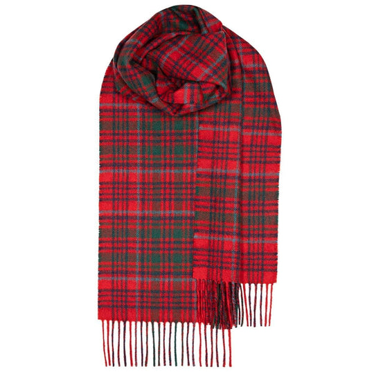 Grant Modern Tartan Pure Lambswool Unisex Scarf - Made in Scotland