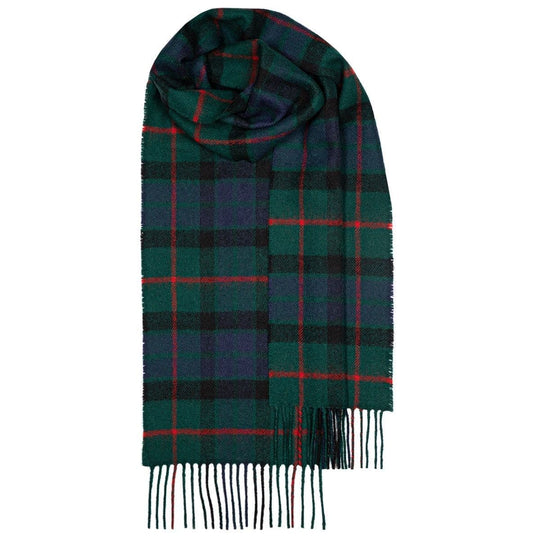 Gunn Modern Tartan Pure Lambswool Unisex Scarf - Made in Scotland
