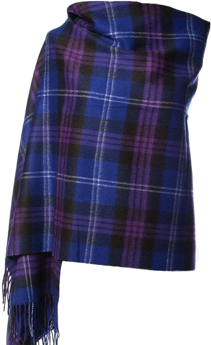 Heritage of Scotland Tartan Luxury Pure Cashmere Stole