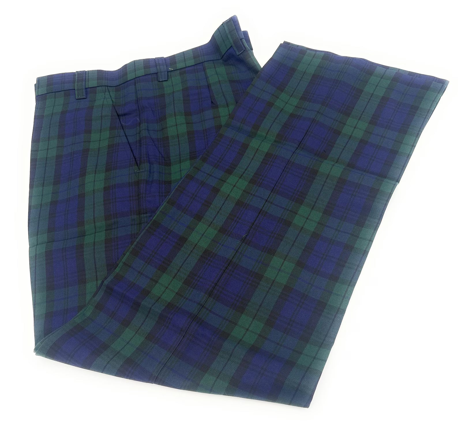 Gents Black Watch Tartan Trousers