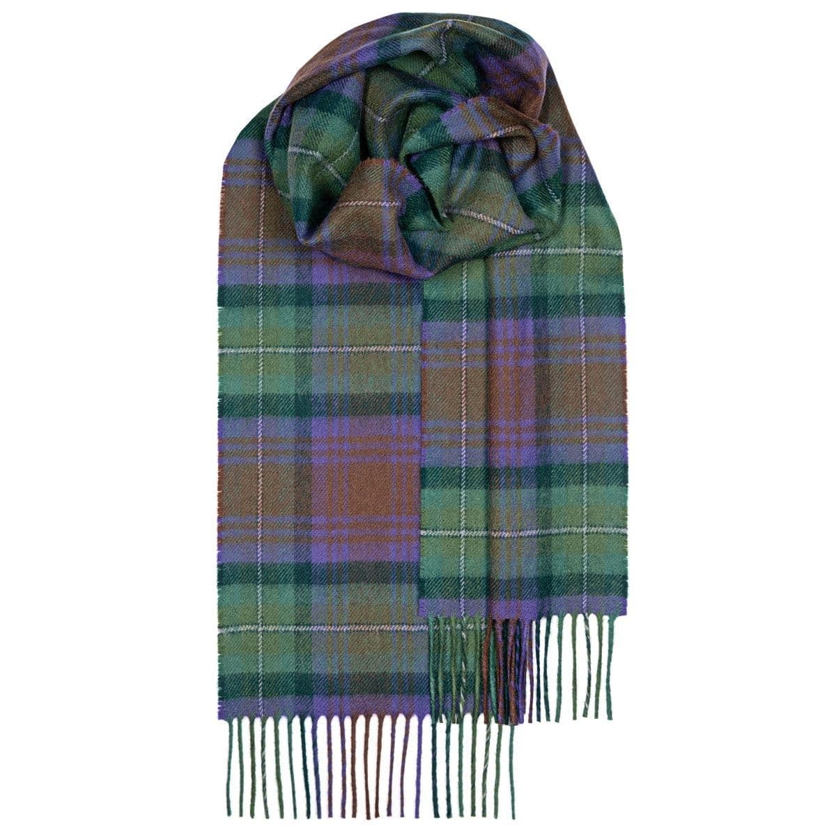 Isle of Skye Tartan Pure Lambswool Unisex Scarf - Made in Scotland