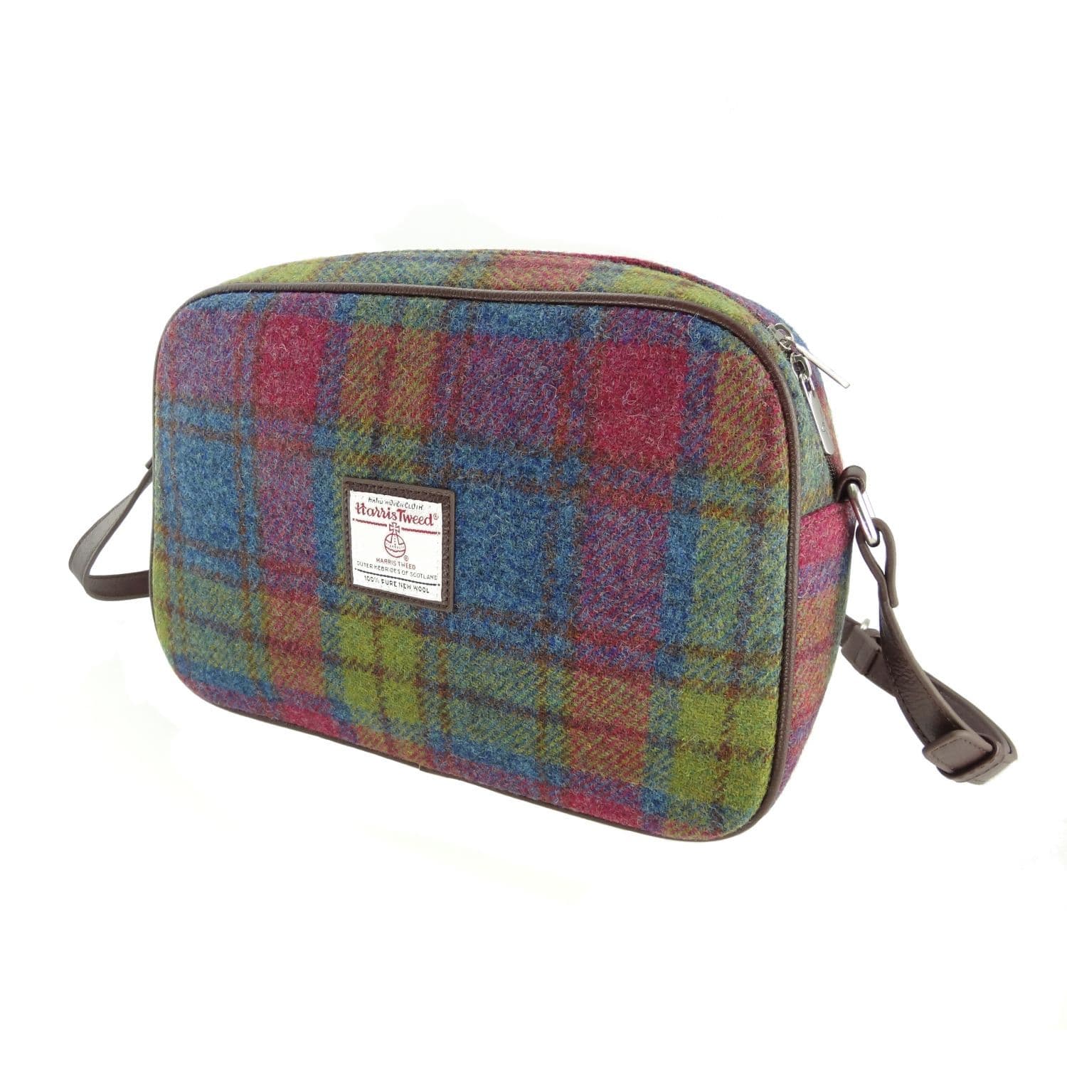 Ladies Authentic Harris Tweed Avon Shoulder Bag Buchanan Tartan