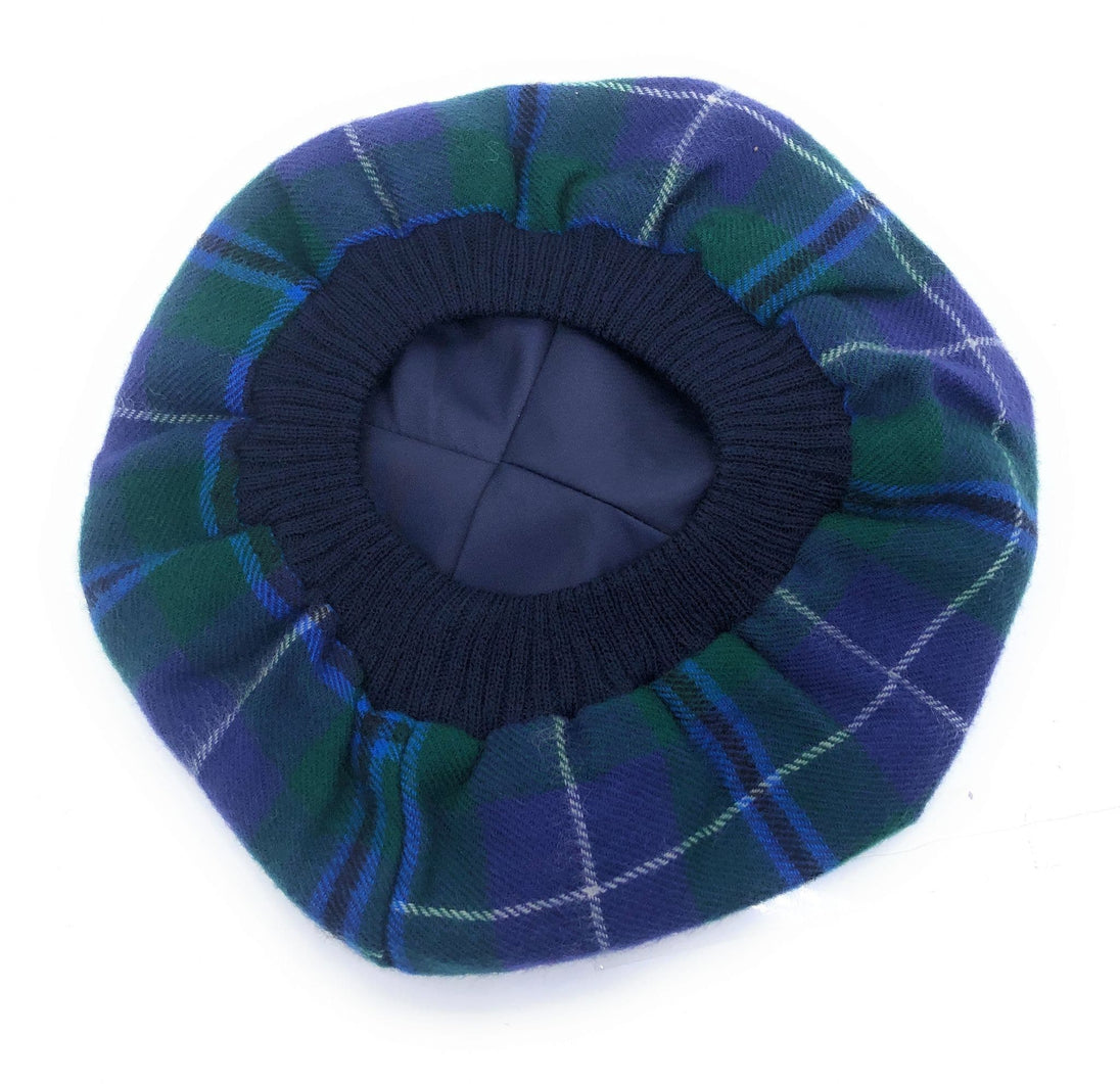 Ladies Douglas Tartan Lambswool Tam - Made in Scotland