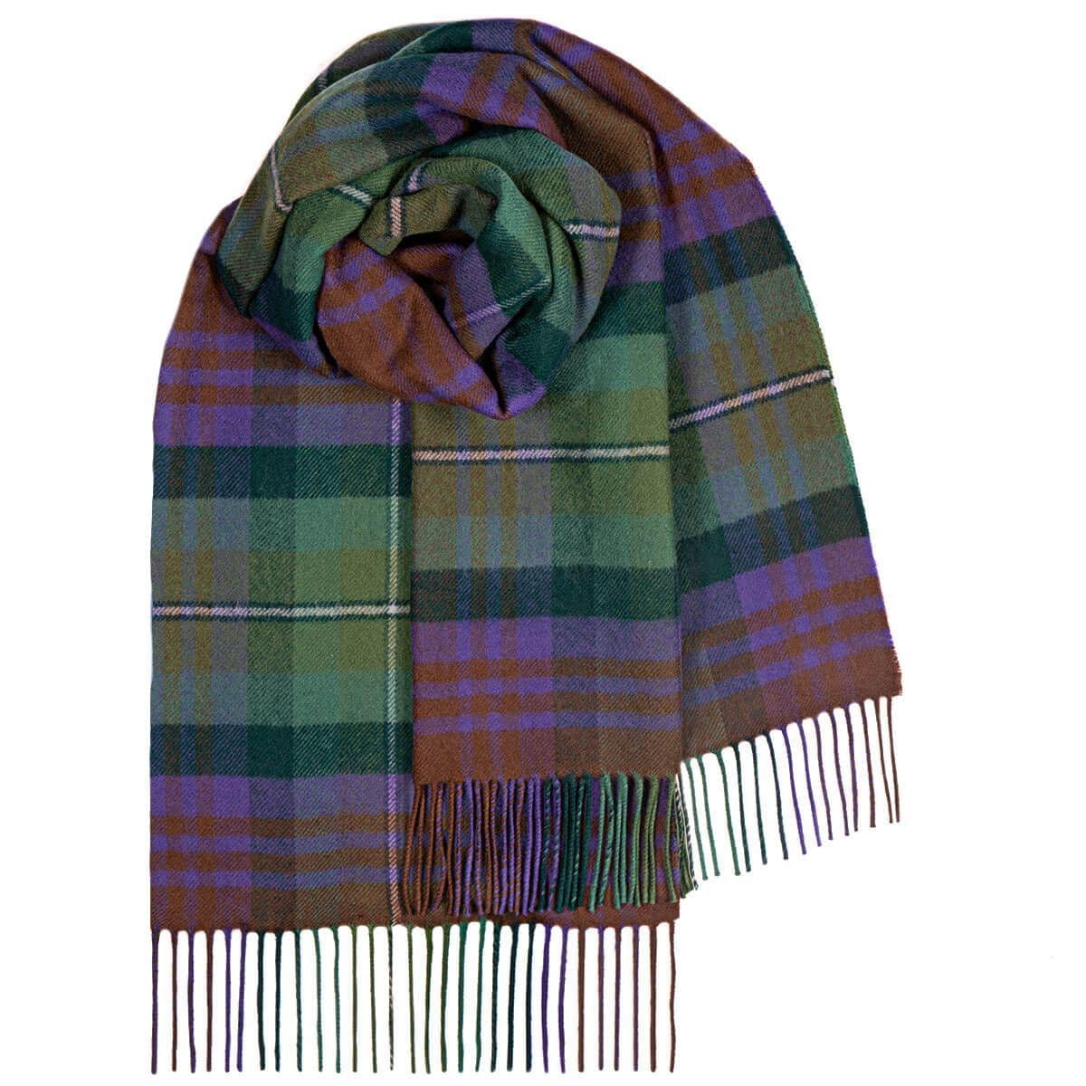 Ladies Isle of Skye Tartan Pure Lambswool Stole