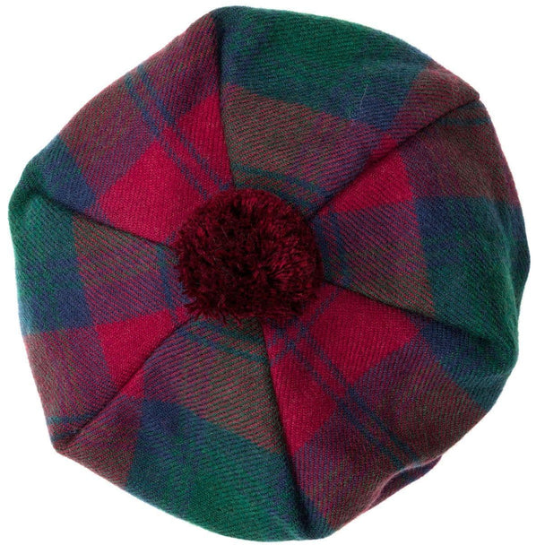 Ladies Lindsay Modern Tartan Lambswool Tam - Made in Scotland