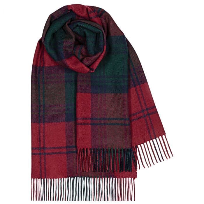 Ladies Lindsay Tartan Pure Lambswool Stole