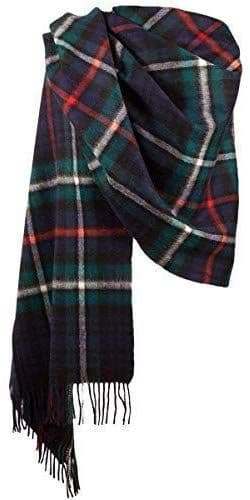 Ladies Pure Lambswool MacKenzie Tartan Stole By Ingles Buchan