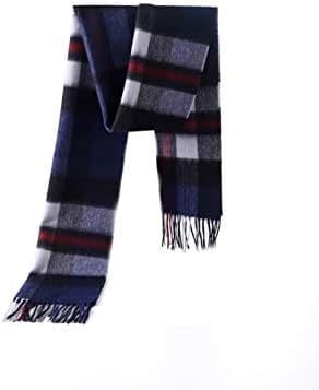 Ladies Pure Lambswool Thomson Navy Tartan Stole