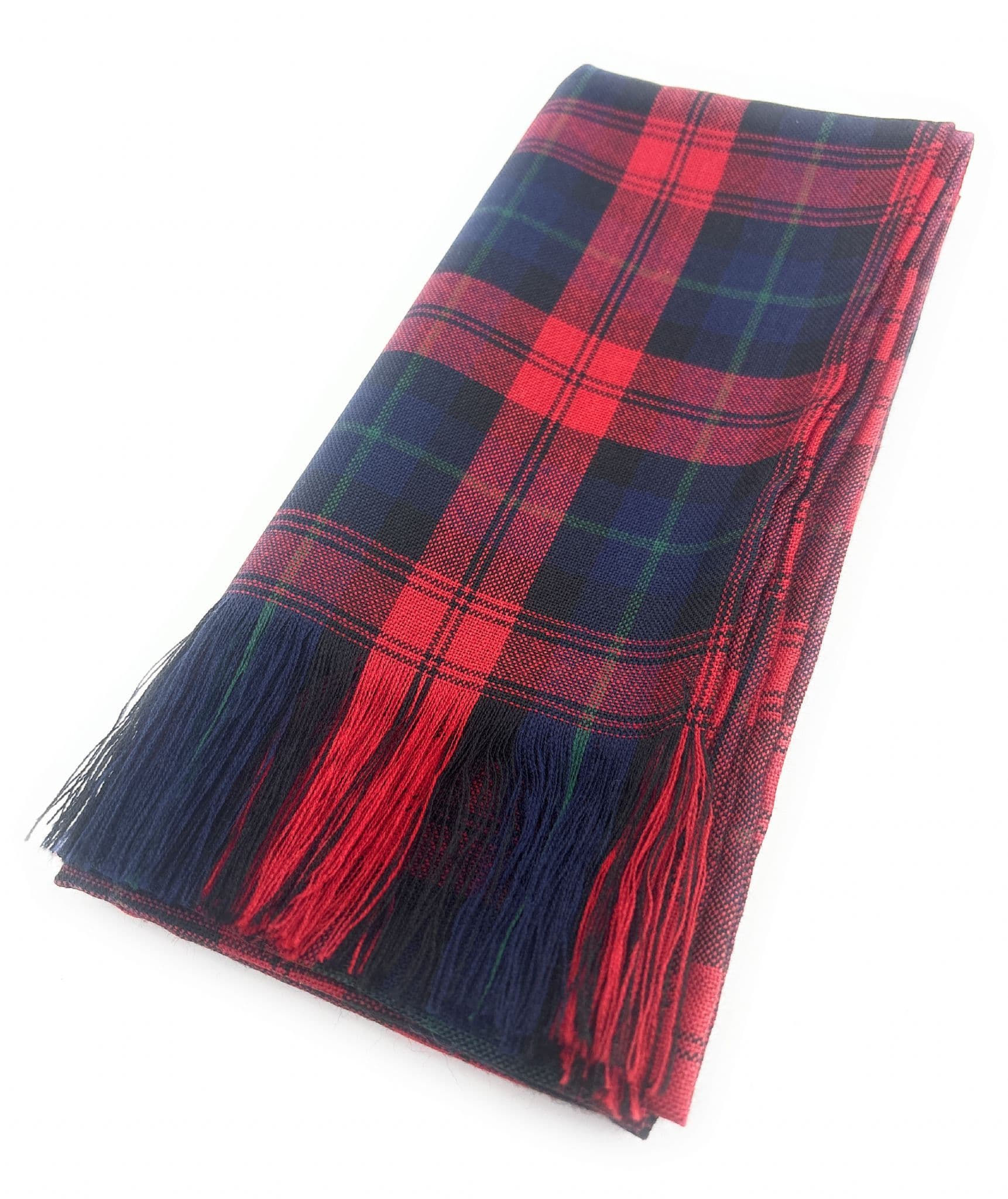 Ladies Pure Wool Full Size MacLachlan Modern Tartan Sash - Made in Scotland