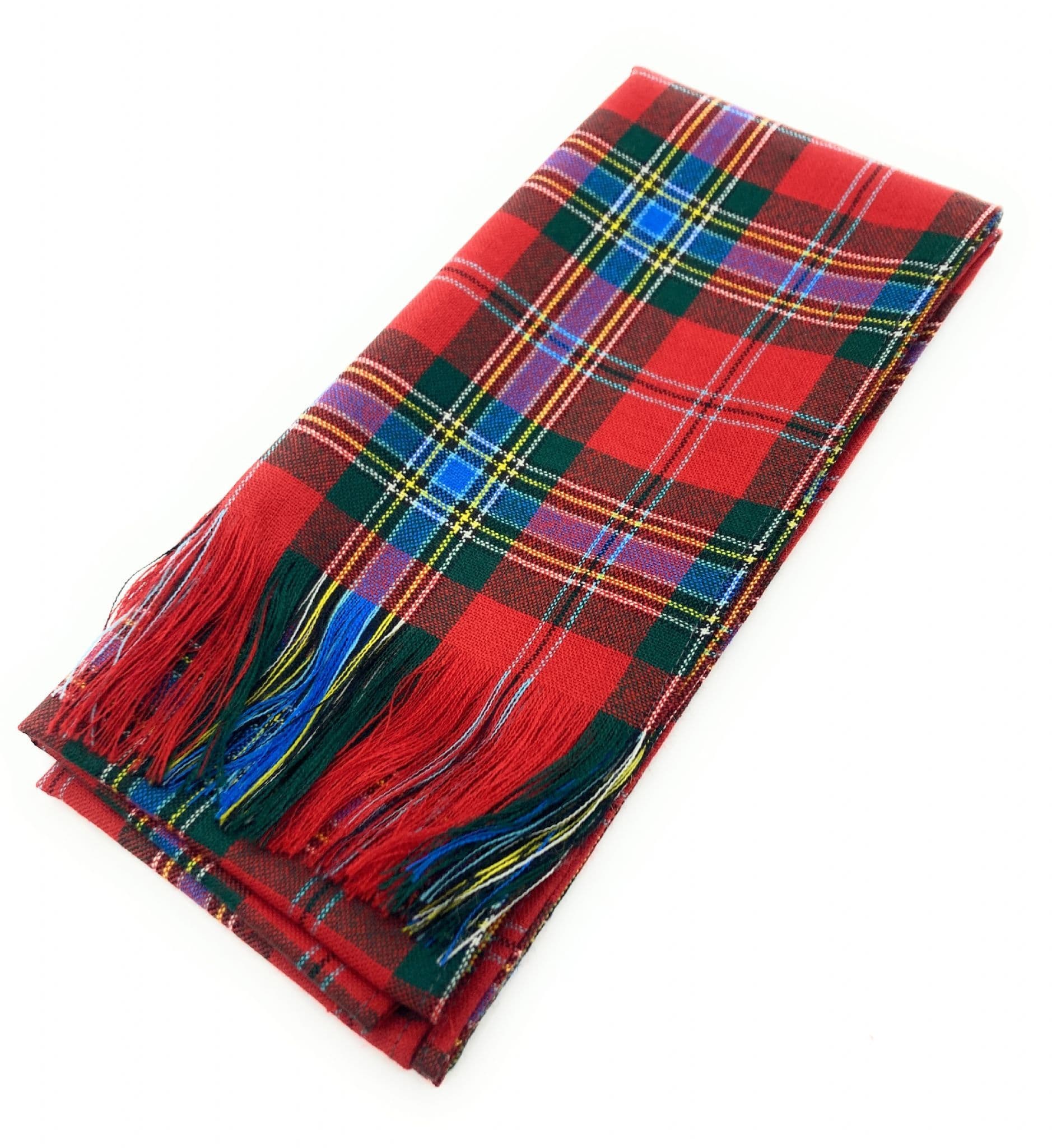 Ladies Pure Wool Full Size MacLean of Duart Tartan Sash - Made in Scotland